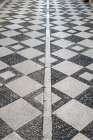 Rhonda, Spain. Patterned sidewalk. Art Print